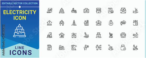 Pension Plan icon set. Pack of elderly, deposit, insurance, pensioner, pension, senior. Retirement Plan icon. Thin outline icons pack. Editable stroke. Vector collection.