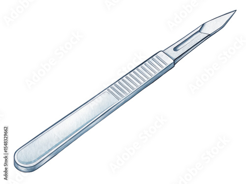 Surgical blade PNG medical tool PNG scalpel blade PNG cutting instrument PNG transparent background image