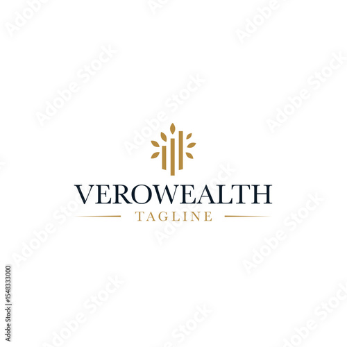 Wealth Logo Vector Stock Vectors and Vector Art 