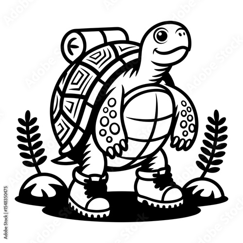 Box Turtle in Hiking Boots
