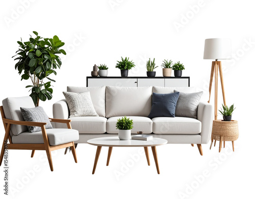 home furniture transparent background.