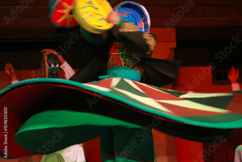 Whirling Dervish in Cairo, Egypt