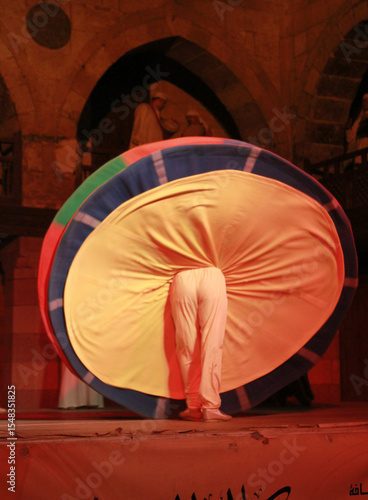 Whirling Dervish in Cairo, Egypt