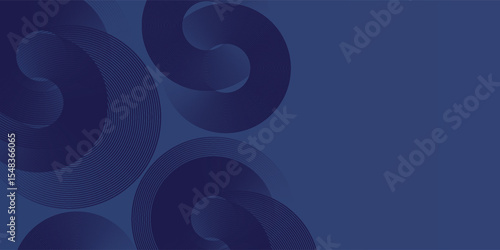 Wallpaper Mural Abstract blue background with blue glowing diagonal geometric Modern shiny blue rounded rectangle simple modern art nice light Torontodigital.ca