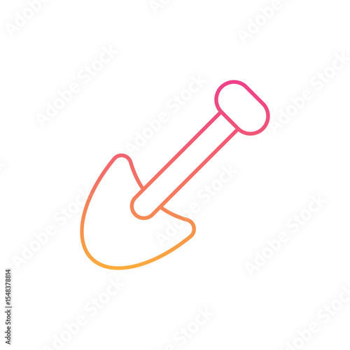 Shovel  Icon vector