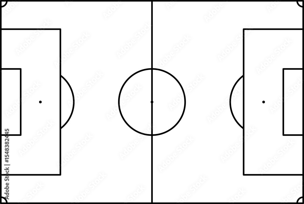 field, Football Field Line Icon – Minimalist Soccer Pitch Vector field, Football Field Line Icon – Minimalist Soccer Pitch Vector
