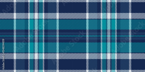 Vibrant teal and navy plaid pattern.  Perfect for textile design, fashion, home decor, and website backgrounds. This seamless texture evokes feelings of warmth, comfort, and classic style.