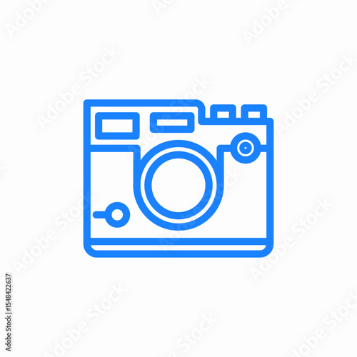 classic camera photographt icon sign vector