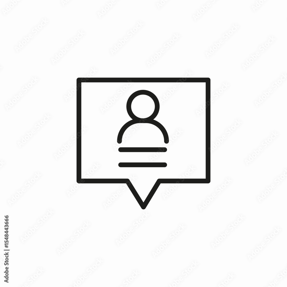person location bubble icon sign vector person location bubble icon sign vector