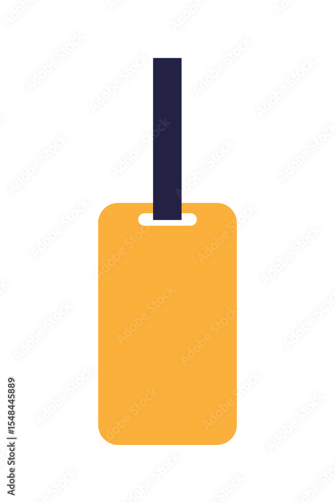 © Monika Jurczyk - Orange luggage tag vector illustration with navy blue strap isolated PNG. Travel baggage label for airline identification and airport use. Perfect for vacation design projects and travel branding. PNG © Monika Jurczyk - Orange luggage tag vector illustration with navy blue strap isolated PNG. Travel baggage label for airline identification and airport use. Perfect for vacation design projects and travel branding. PNG