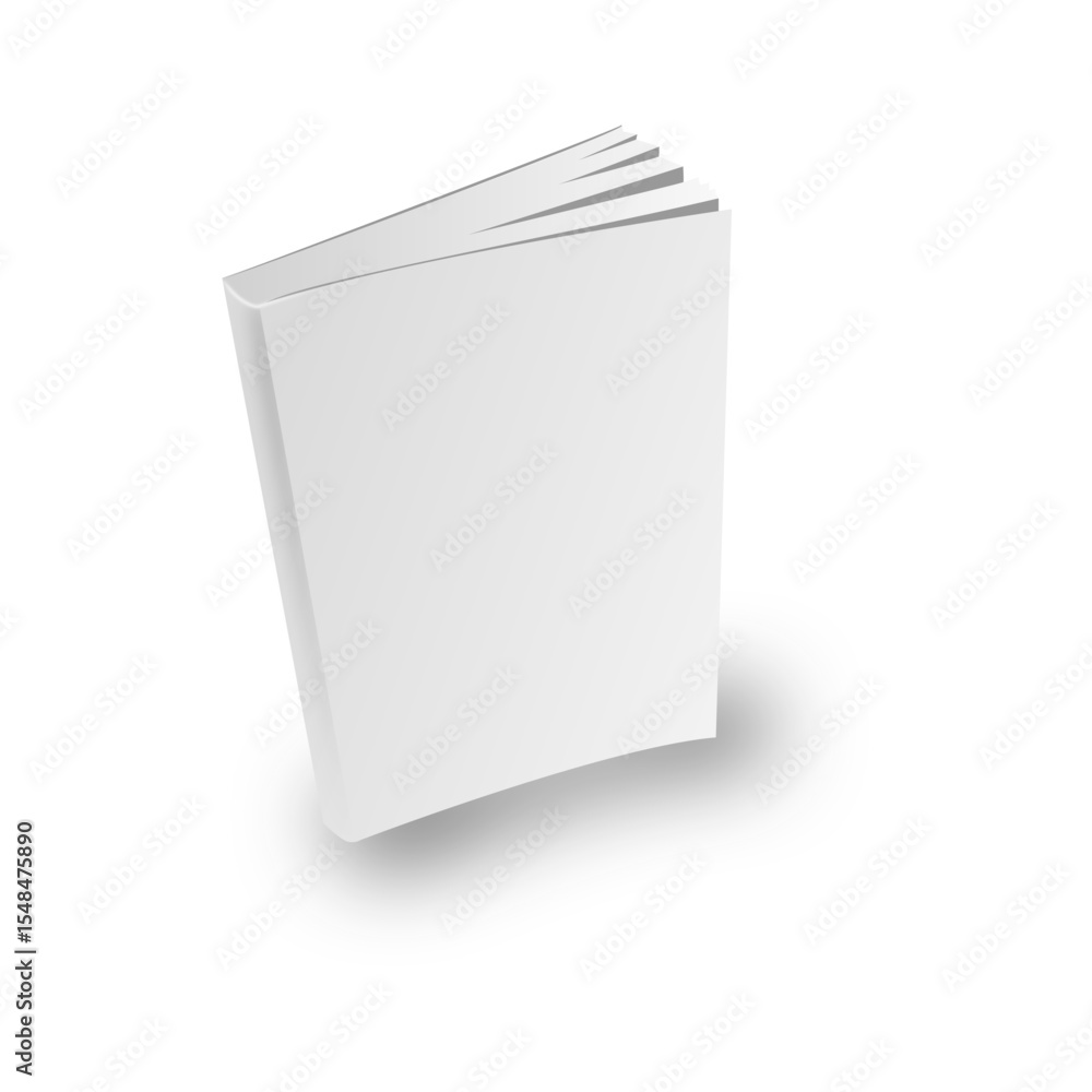 blank white book mockup blank white book mockup