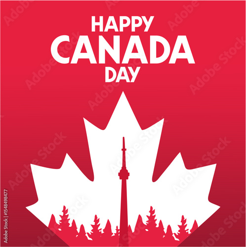 Wallpaper Mural Happy Canada Day to all Canadians Torontodigital.ca