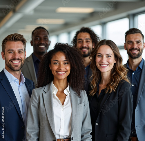 diverse business team