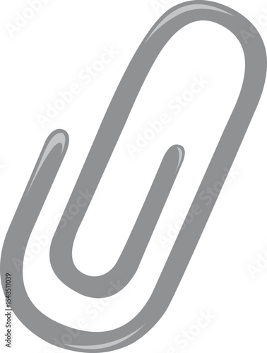 vector illustration icon attach clip paper