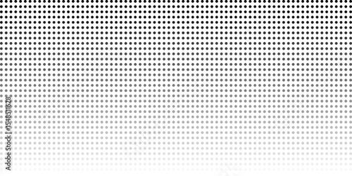 Mesh stretched and straightened by small dots with gradient and transparency