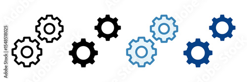 Setting  Icon Set Multiple Style Collection