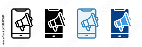 Publication  Icon Set Multiple Style Collection