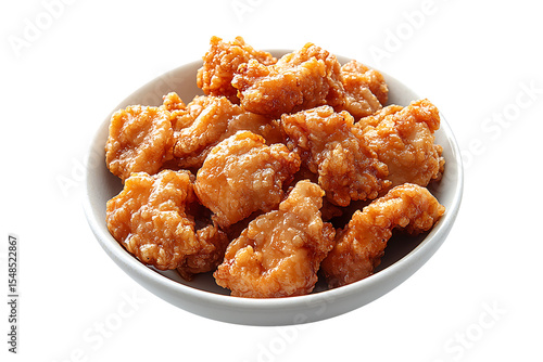 Karaage isolated on a transparent background
