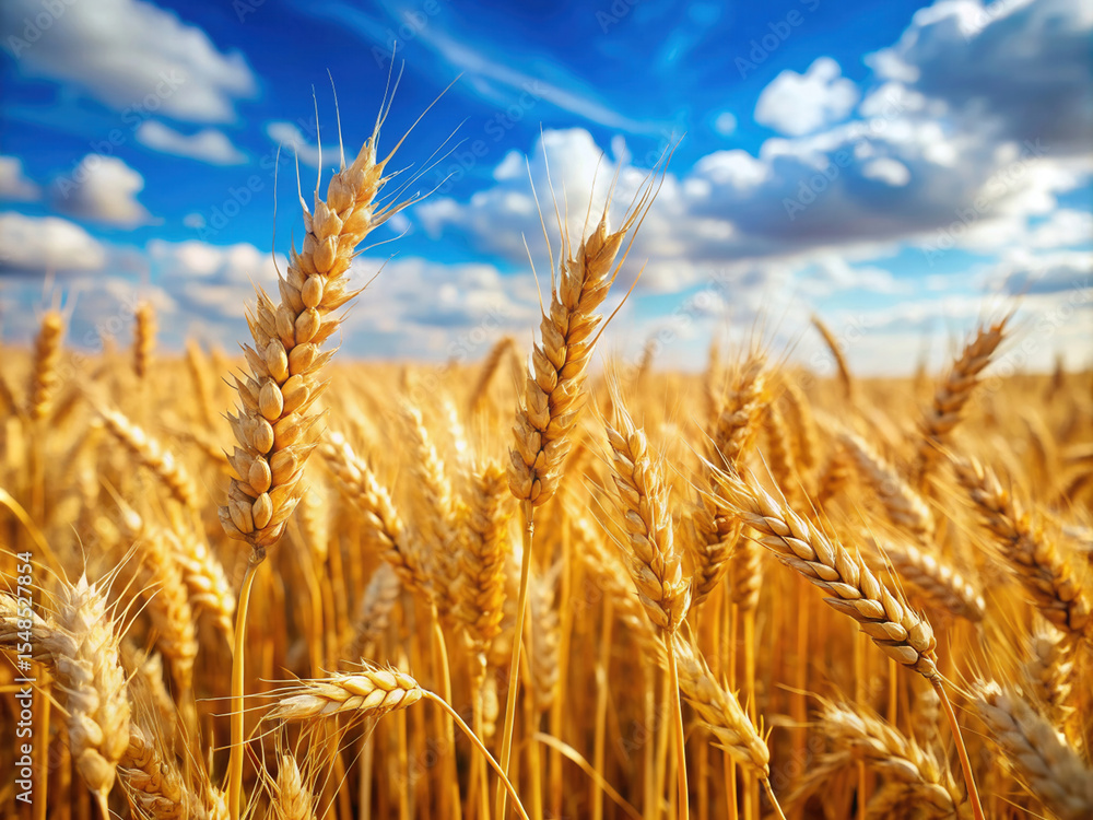 Fototapeta premium golden wheat field