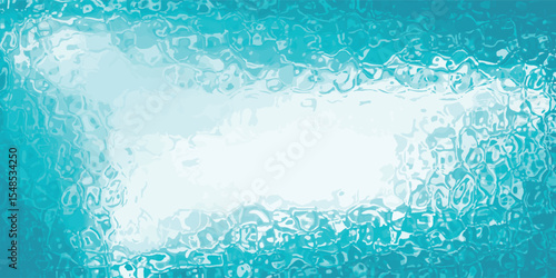 Water waves with shining pattern texture background.