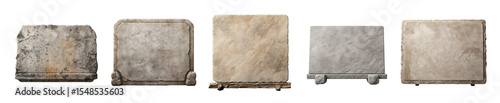 Ancient Stone Tablets: A Collection of Blank Slates