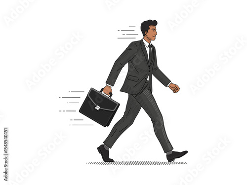 go to work vector art