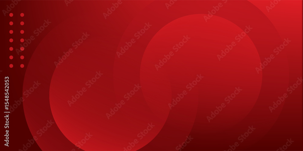 Obraz premium Red abstract background. Dynamic shapes composition. Eps10 vector