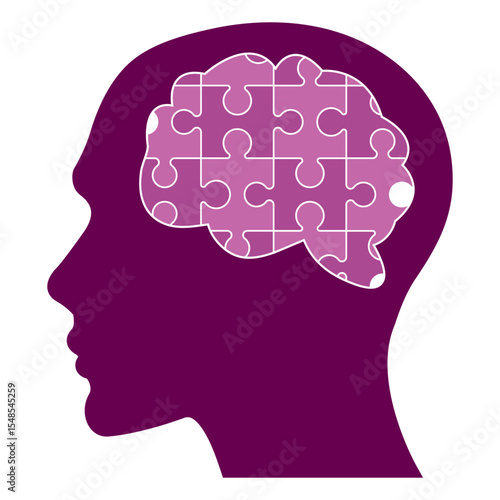 Alzeimer Desease Brain Puzzle