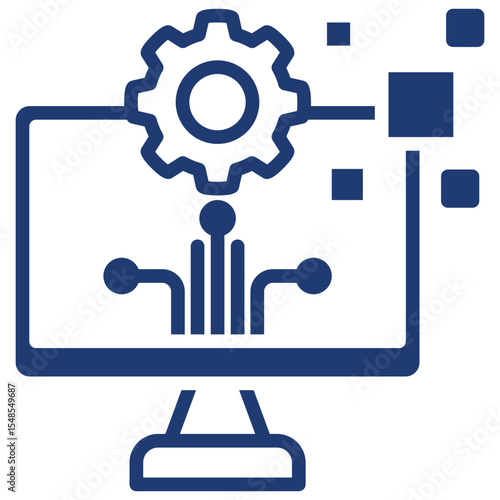 Digital Transformation Icon