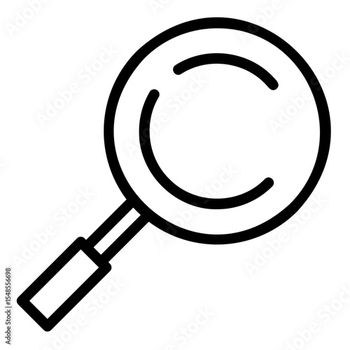 kitchen utensils outline icon. Frying pan