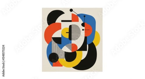 vector illustration of an abstract figure