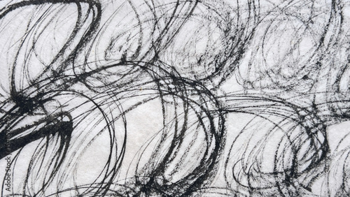 ink painting washi paper texture background material, sumi drawing, brush pen art drawing, washi paper texture, banner