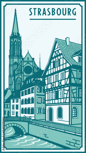 Strasbourg Sojourn - A Vintage Glimpse of Alsace Charm