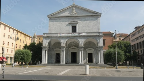 Livorno,Italy,2025,june,10th, The Cathedral of Saint Francis of Assisi