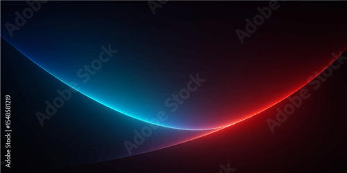 Abstract blue background with glowing light waves and flowing lines for a dynamic motion design backdrop