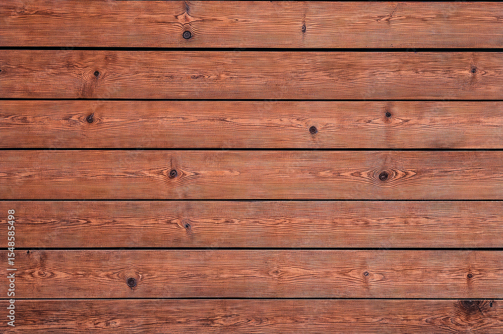 Obraz premium Warm rustic brown wood texture wall background