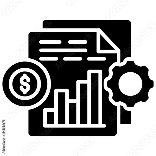Financial Report Icon