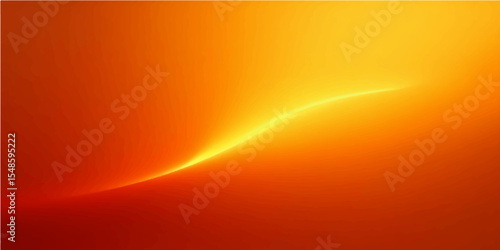Abstract orange and yellow waves illustrate a dynamic flow of fiery energy, creating a vibrant, textured background design