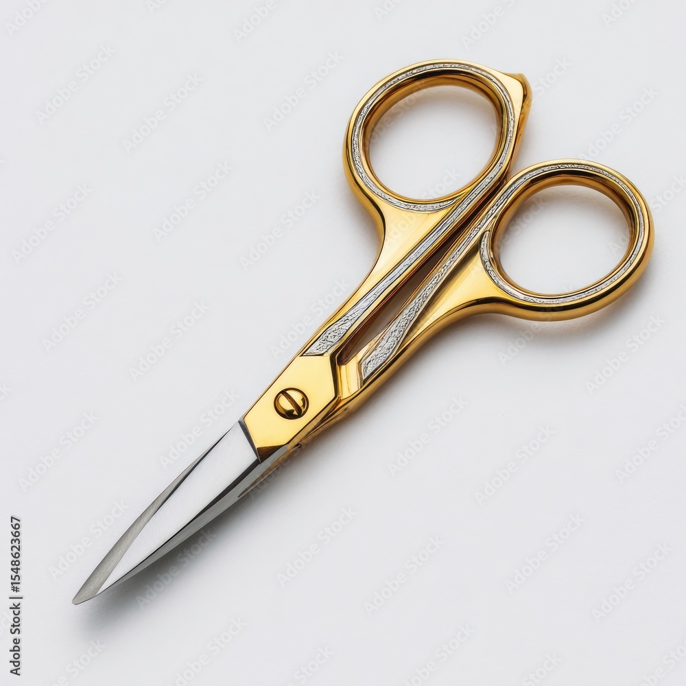 Gold-tone manicure scissors Gold-tone manicure scissors