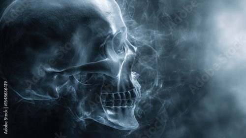 Skull smoke