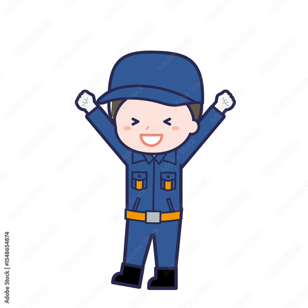 消防団員/ななめ/男性 03 消防団員/ななめ/男性 03