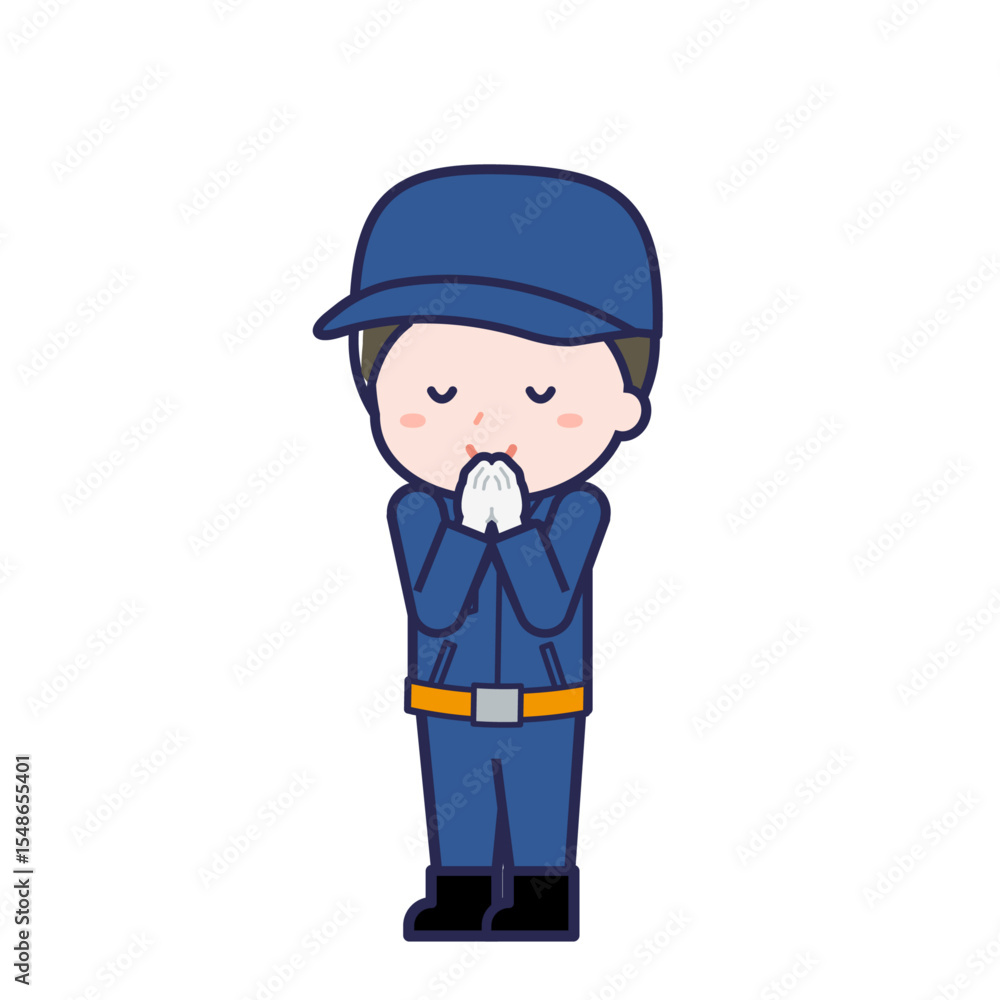 消防団員/ななめ/男性 24 消防団員/ななめ/男性 24