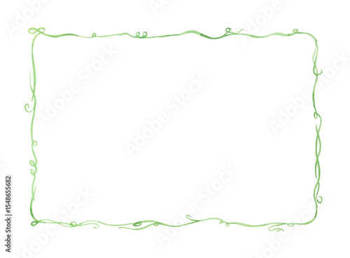 Fototapeta 식물 덩굴 줄기 사각 프레임