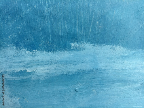 color and texture of brush strokes on the wall