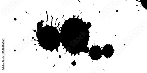 Collection graffiti stencil banner. Isolated collection with high level tracing. modern