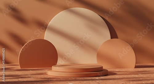 Chocolate Easter egg cracked open with chocolate pieces and makeup powder isolated on white background