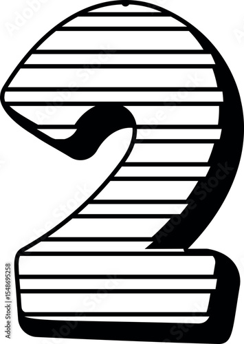 Two font childish design vector illustration