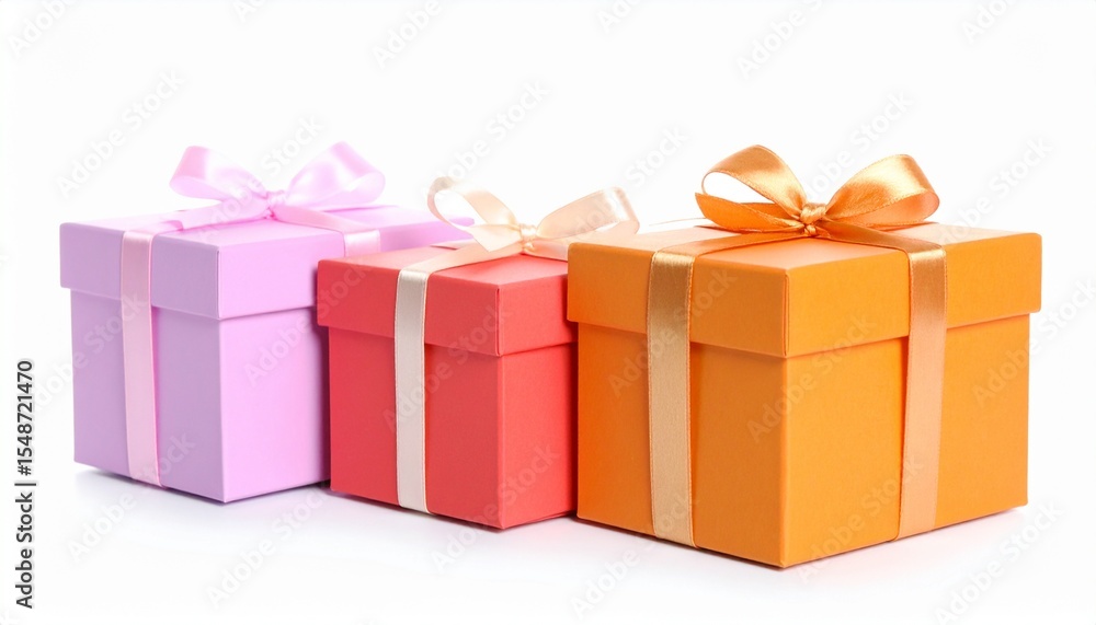 Obraz premium gift box isolated on white