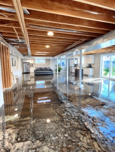 Flooded basement interior (4)
