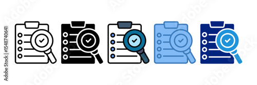 Examine Icon Element For Design